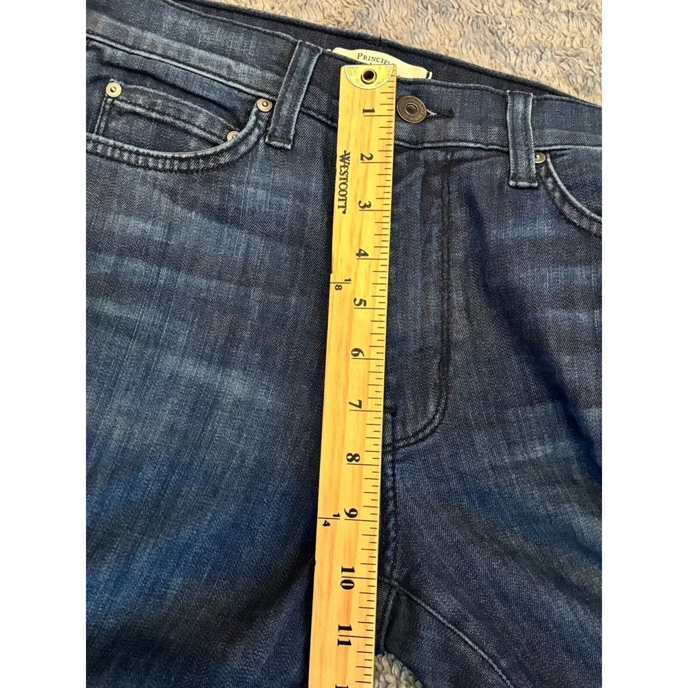 Principle Denim Innovators Jeans Womens 27 Skinny Dark Wash High Rise Stretch